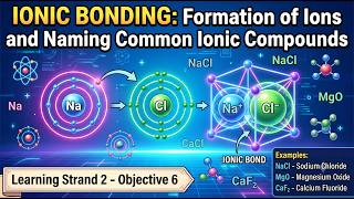 Ionic Bonding: Formation of Ions and Naming Common Ionic Compounds