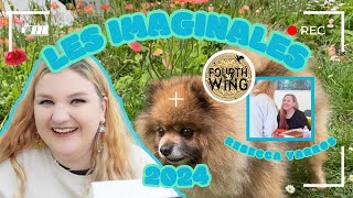 RENCONTRE AVEC REBECCA YARROS 🐉 | VLOG LES IMAGINALES 2024 🌿🌱🌸