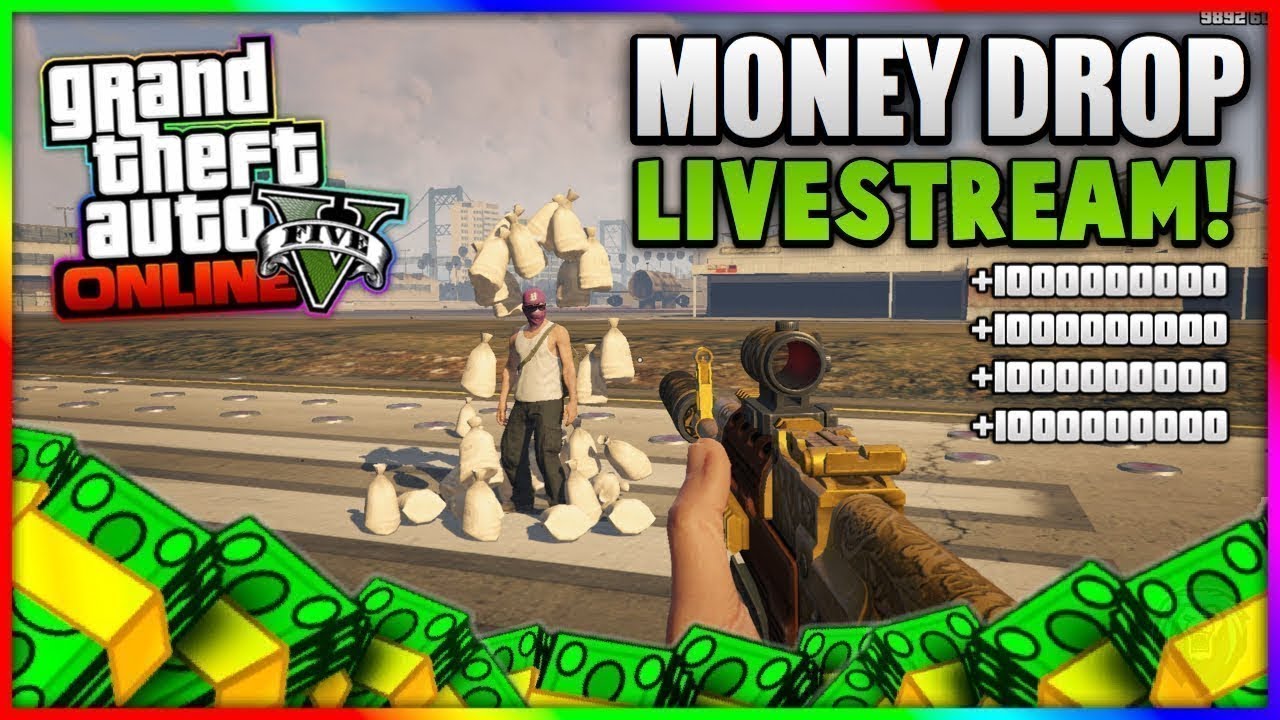 GTA 5 ONLINE MONEY DROP LIVE!