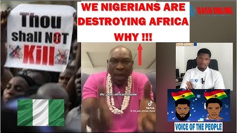 WHY ARE WE NIGERIANS DAMAGING & DESTROYING AFRICA? SON OF FELA KUTI TELS NIGERIANS THE BITTER TRUTH