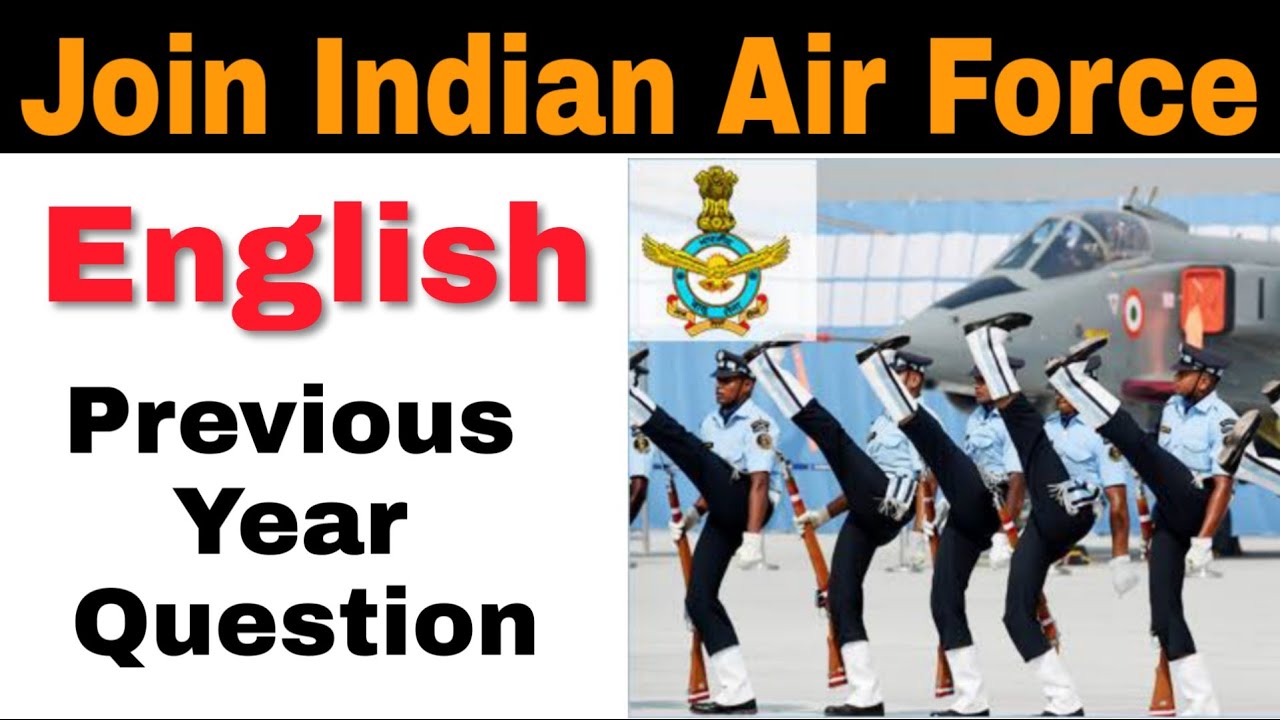 Air Force Previous Year Question Papers With PDF YouTube