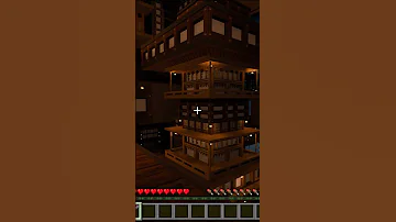 無限城でサバイバルするとこうなる マイクラ マイクラ建築 無限城 Minecraft Demonslayer Infinitycastle 無限城編 鬼滅の刃 