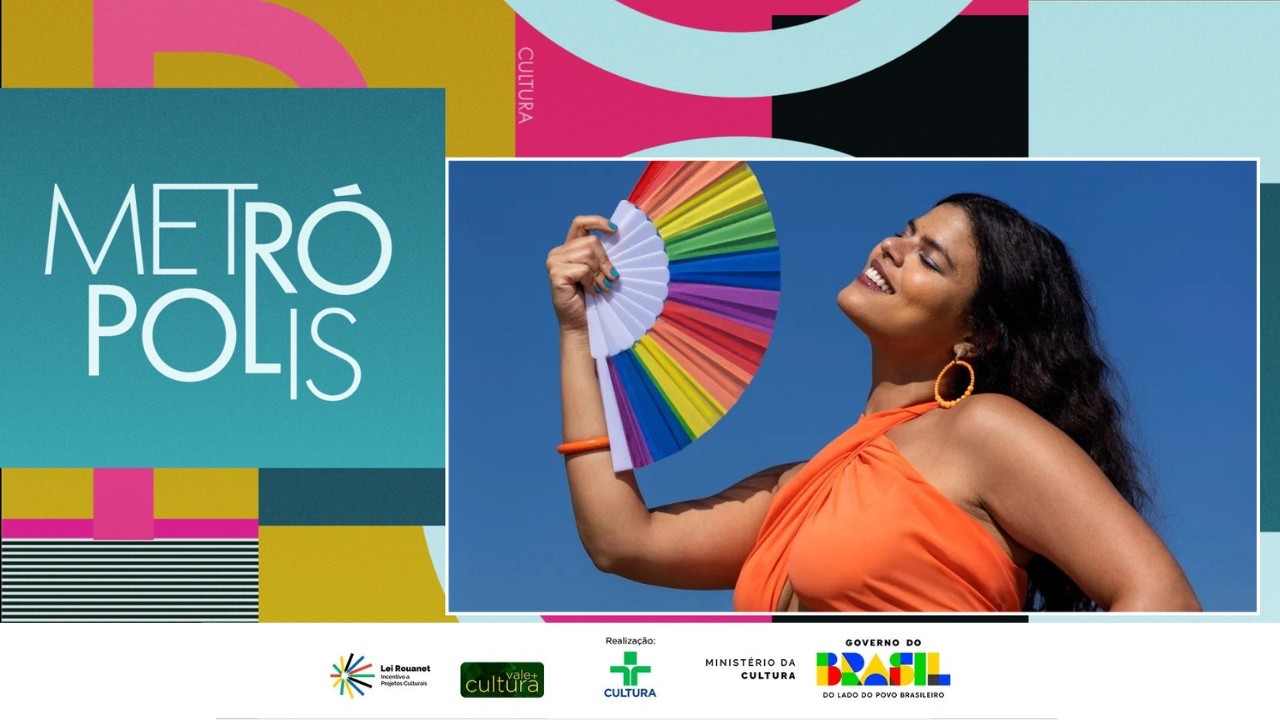 Metrópolis: Amanda Magalhães + Nas Telas com Cunha Jr. + lançamento 