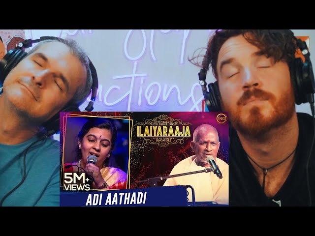 அடி ஆத்தாடி | Adi Aathadi | Kadalora Kavithaigal | Ilaiyaraaja Live In Concert Singapore REACTION!! class=