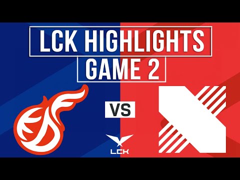 KDF vs DRX Highlights Game 2 | LCK 2024 Spring | Kwangdong Freecs vs DRX