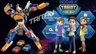 Kehebatan Tobot Tritan Bisa Terbang! Indomilk Tobot Hero Gameplay