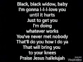 Izzy Aggalea ft. Rita Ora - Black Widow (Lyrics)