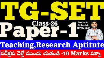 💥💥Target SET/NET-Quick Revision -Teaching Aptitute &Reasearch Aptitute imp bits 