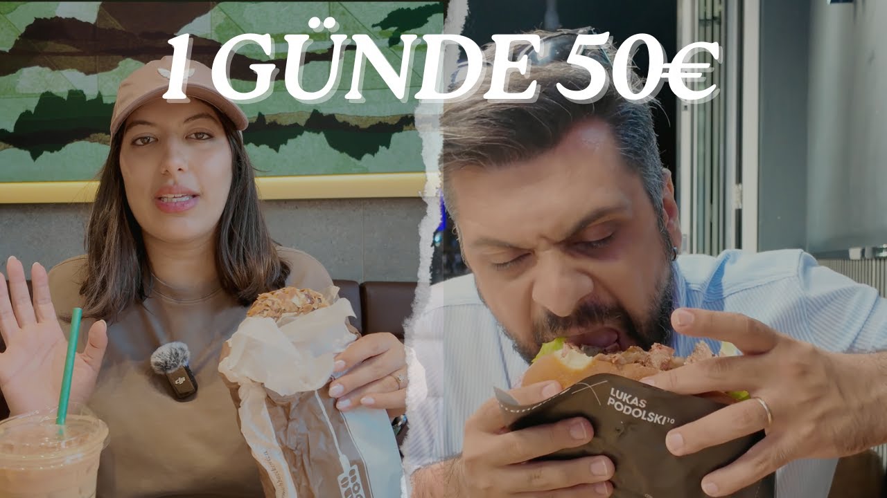Almanya’da 50€ ile Geçinmek Mümkün mü? | Köln’de 1 Günlük Deneme!