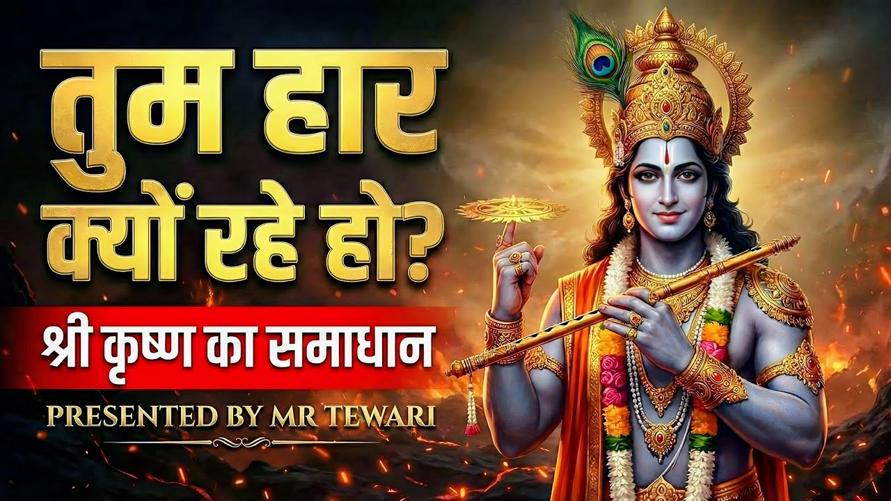 Krishna ke wo 5 Gupt Mantra jo koi nahin batata! 🦚 Life Changing Lessons from Gita.