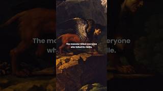 This Painting Hides a Horrifying Greek Myth #shorts #sphinx #greekmythology #art #history