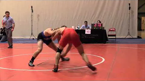2013 Wesmen Invitational: 61 kg Pat Tapuska vs. Wa...