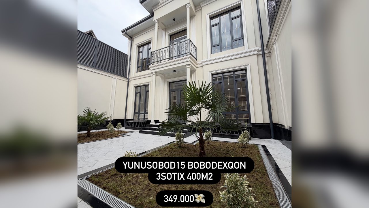 Yunusobod 15 Dahasida Evro Dom 3 Sotix➡️