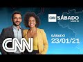 CNN SÁBADO MANHÃ - 23/01/2021