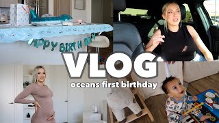 ocean bday vlog🤍 prep & shop w me + our first year together