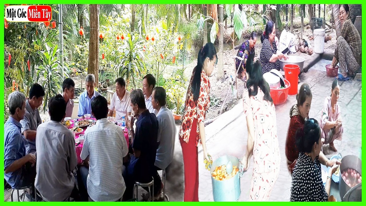 Đám Thôi Nôi Ở Dưới Quê Miền Tây Sẽ Có Gì? - Một Góc Miền Tây