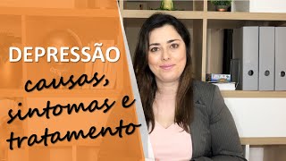 Depressão: causas, sintomas e  tratamento | Psicóloga Cristiane Garcia