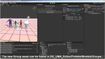 Unity 3D - DK UMA Groups in less than 3 minutes