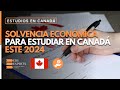 Solvencia econmica para estudiar en canad este 2024  estudios en canad