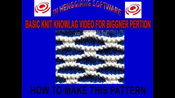 how to make hold kni line pattern in hengqiang sofware # hapds
