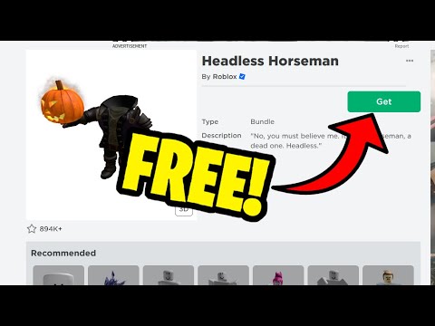HOW TO GET HEADLESS HEAD FOR FREE OCTOBER 2021 (ROBLOX) 