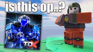 New TDX Grenadier Tower.. | ROBLOX