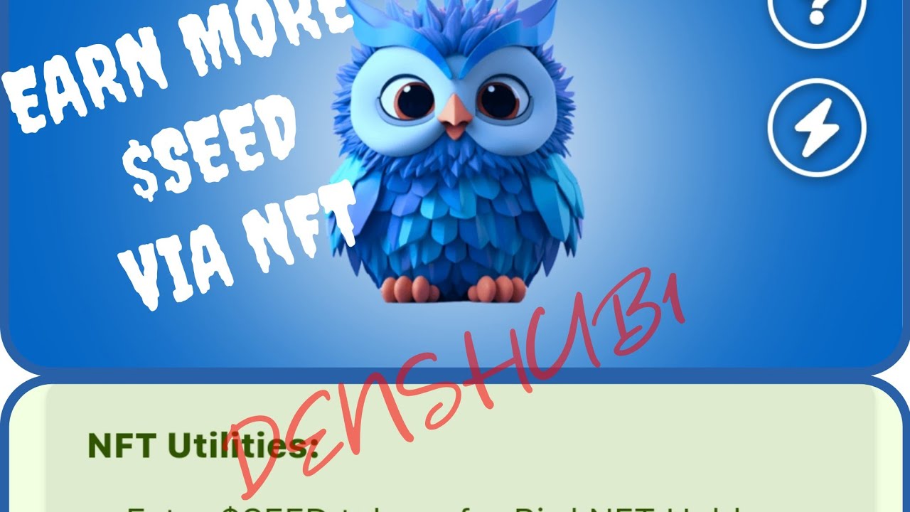 HOW TO EARN ALOT MORE SEED USING CHEAP NFT - YouTube