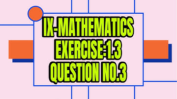 IX-MATH Ex:1.3 Q3 STB|how to transform exponential into radical form|how to solve exercise 1.3