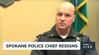 Spokane Police Chief Craig Meidl resigning