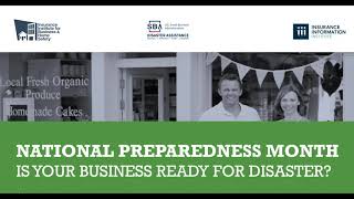 National Preparedness Month: Is Your Business Ready for Disaster?   Webinar