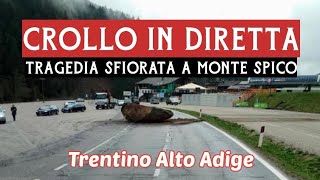 METEO - CROLLO in DIRETTA, la tragedia sfiorata per un soffio in Valle Aurina: il VIDEO SHOCK