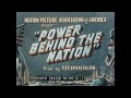 1947 WARNER BROTHERS PATRIOTIC FILM &quot;POWER BEHIND THE NATION&quot; INDUSTRY &amp; RAILROADS 72042