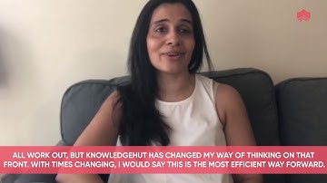 Feedback by Tarana | CAPM® Certification Training | Knowledgehut Testimonials