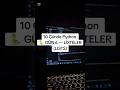 🐍 GÜN 6 — LİSTELER (LISTS) #coding #software #computer #engineering #python #programming #code #cod