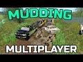 FARMING SIMULATOR 2017 | MUDDING WITH TOYS | MULTIPLAYER | CAN AM | RZR