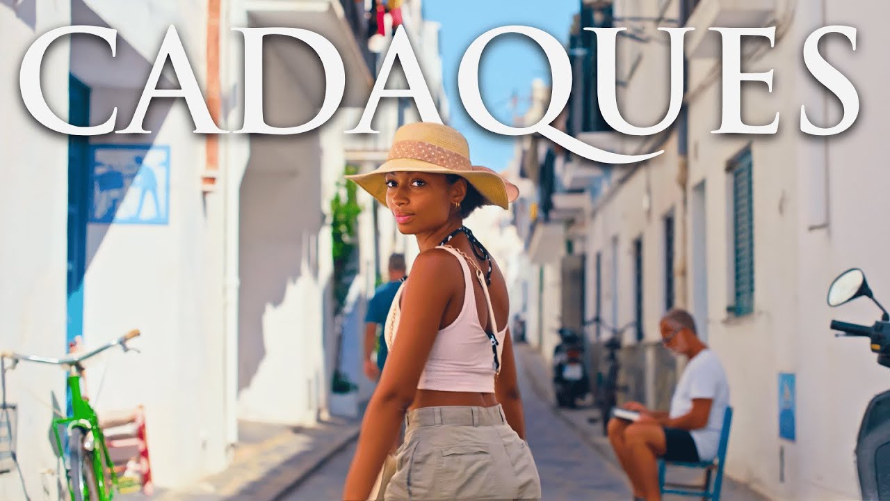 On visite CADAQUES et on ADORE ( VOILIER CORAILLE )