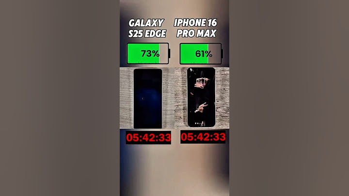 Galaxy S25 Edge vs iPhone 16 Pro Max – Battery Drain Test! 🔋🔥 Who Lasts Longer?#shorts #viralvideo