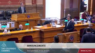 Colorado Senate 2024 Legislative Day 016