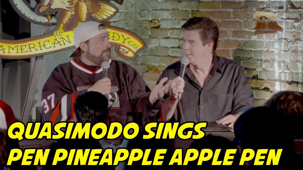 Quasimodo Sings Pen Pineapple Apple Pen san diego comic con 2018 celebrity guests