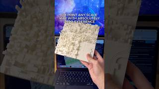 Design and 3D print a scale map with no experience #3dprinting #3dprint #3d #map #city