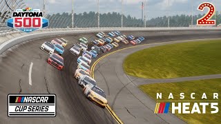 INSANE DAYTONA 500 | NASCAR Heat 5 Career #2 (Cup Debut)