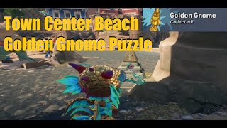 Battle For Neighborville: Golden Gnome Puzzle at Town Center Beach #2