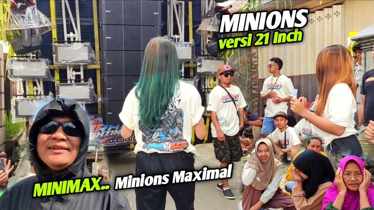 Spek MINIMAX - MINIONS versi 21 Inch mode Maximal..🔥