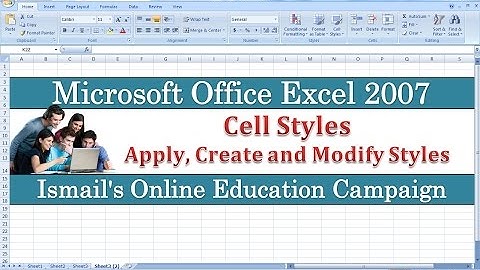 Apply, Create and Modify Cell Styles in Excel VID#19