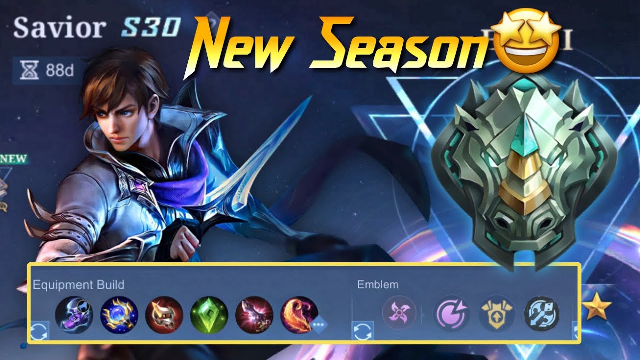New Season New Build & Emblem (max dmg) - YouTube