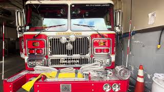 DCFD Engine 5 inside the station 8/17/26