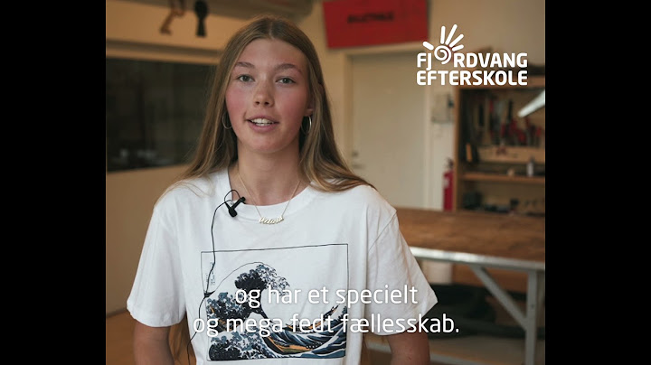 Victoria fortæller om ridning og livet på Fjordvang Efterskole