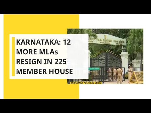 Karnataka: 12 more MLAs resign in 225 member house