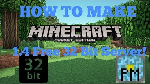 How To  Make MCPE 1.4 32 Bit Server! (Mcpe 1.4 32 bit phar)