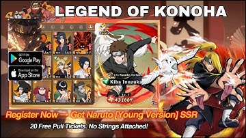 Legend of Konoha Gameplay - Naruto ARPG Game Android